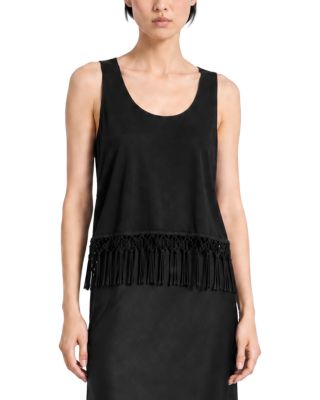 Saint Art Trella Fringe Scoop Neck Tank