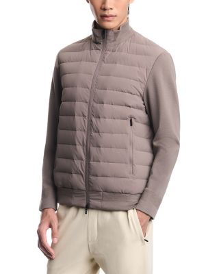 Stand Collar Panel Down Jacket