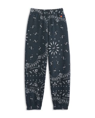 Unisex Bandana Print Jogger Sweatpants - Little Kid, Big Kid