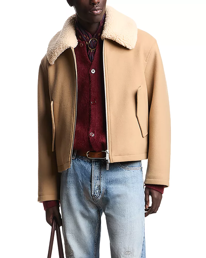 Emporio Armani Wool Blouson Jacket