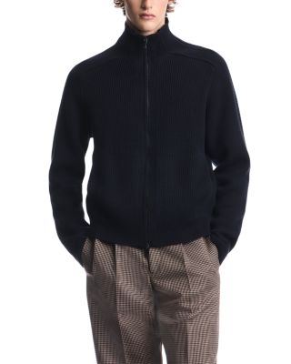 Wool Full Zip Cardigan Jacket