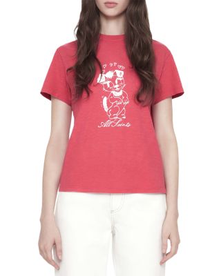 Pupper Addi Graphic Cotton Tee