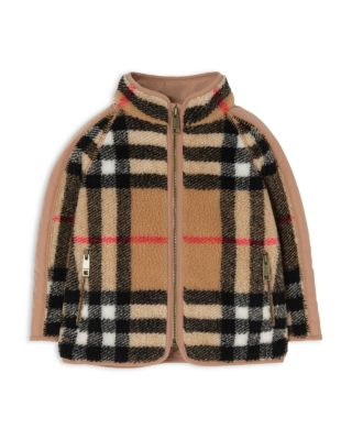 Boys' Spencer Check Fleece Jacket - Baby, Toddler