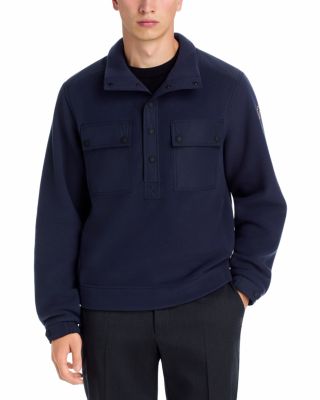 Grenoble Half Button Sweatshirt 