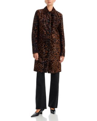Leather Textured Coat