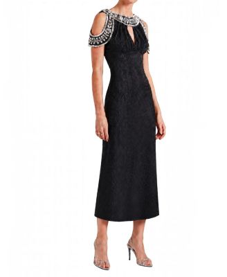 Temperley London Women's Pyramus Cold-Shoulder Dress