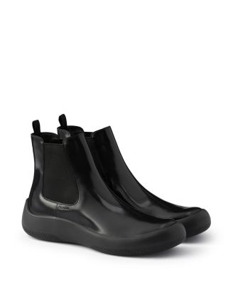  Men's Brushed Leather Chelsea Boots