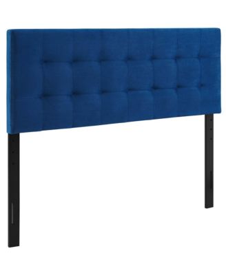  Lily Biscuit Tufted Performance Velvet Headboard, Queen