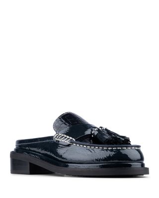 Women's Bambie Patent Leather Loafer Mules