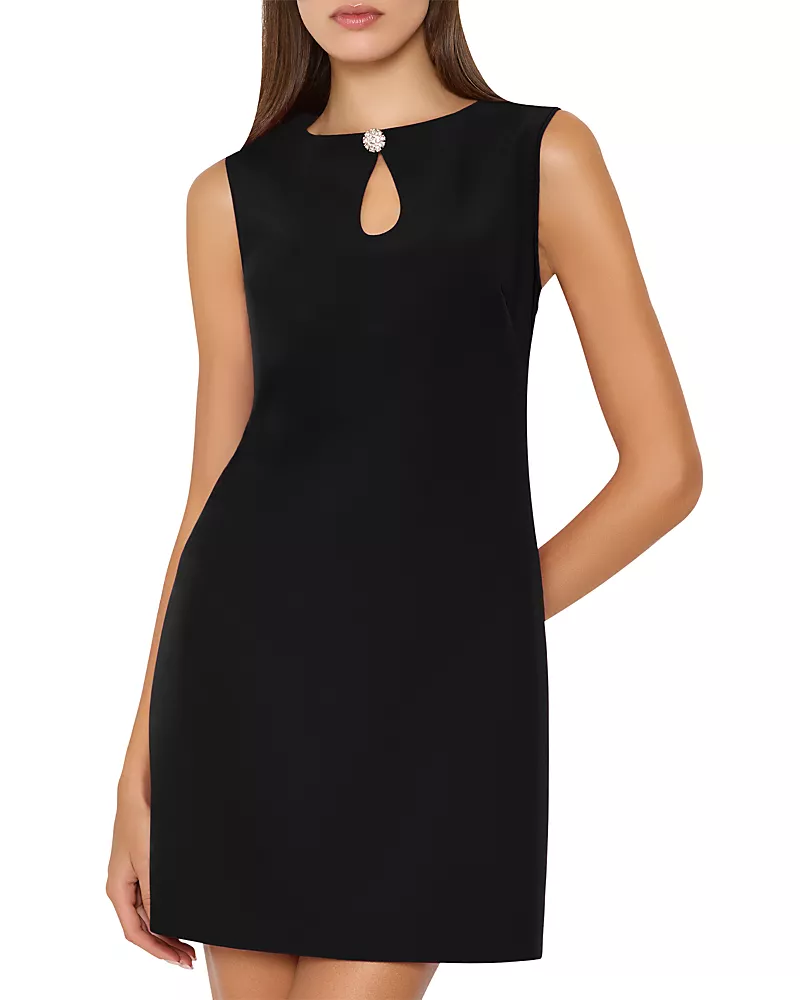 Milly Coco Crepe Mini Dress