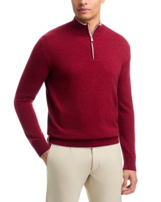 Cashmere Half Zip Sweater