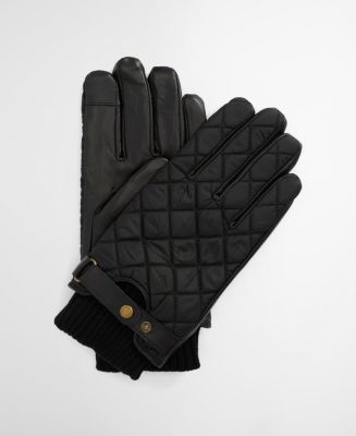 Singsby Leather Quilted Tech Gloves