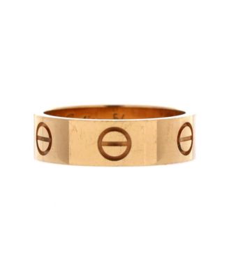  Love Band Ring 18K Gold