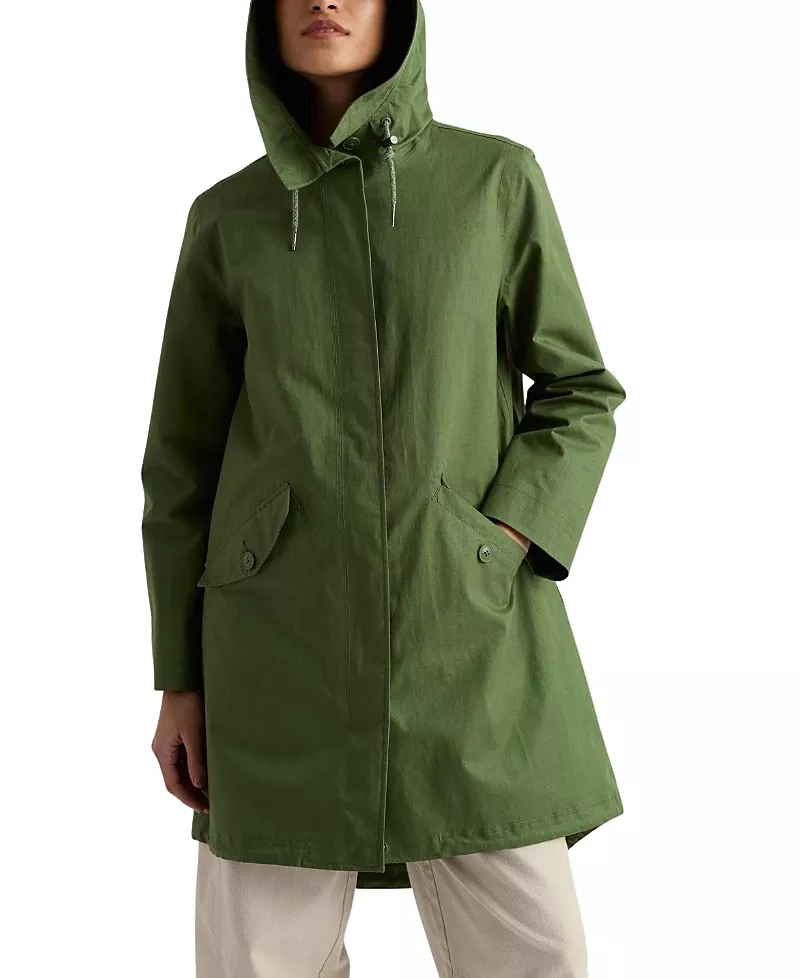 Seasalt Cornwall Petite Seafaring Waterproof Parka Coat