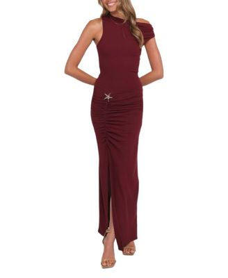  Sandara Off Shoulder Maxi Dress