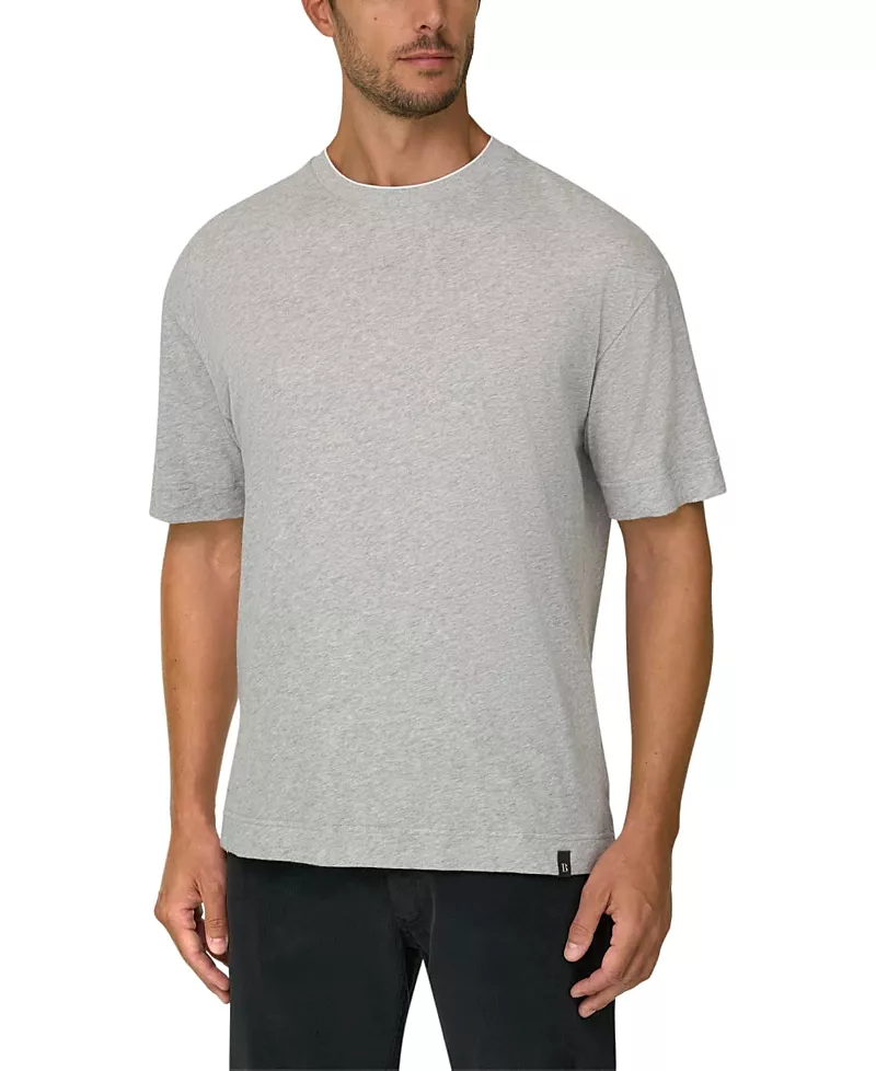 Boggi Milano Cotton Jersey Melange T-Shirt