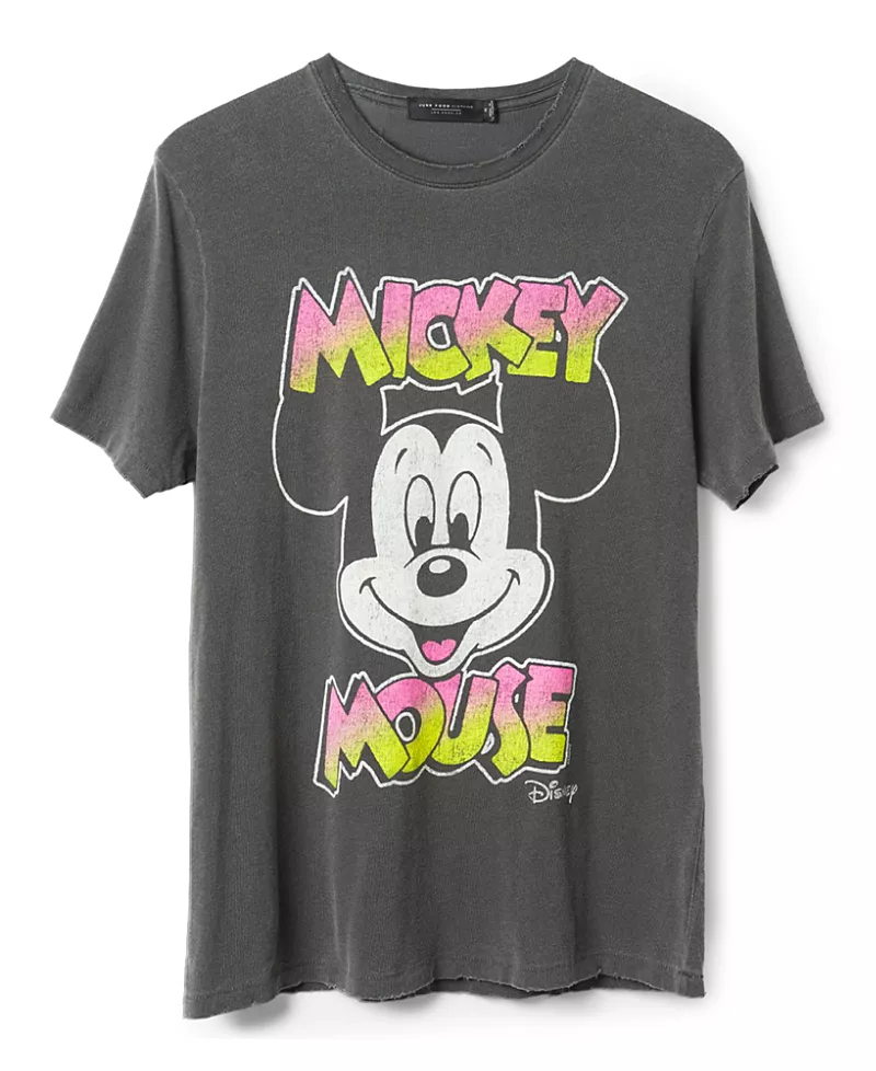 Junk Food Clothing Retro Mickey Vintage-Like Tee