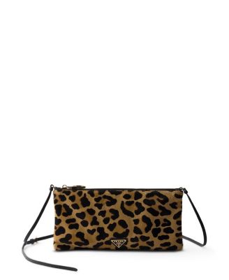  Small Printed Calf Hair Shoulder Bag