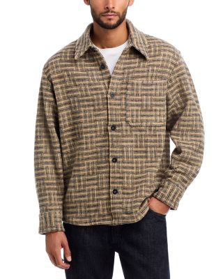 A. p.c. Surchemise Baptiste Plaid Merino Wool Shirt