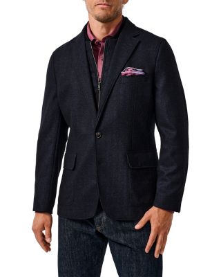 Jeremy Wool Hybrid Coat & Removable Liner