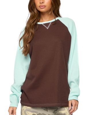 Me Time Oversized Waffle Top