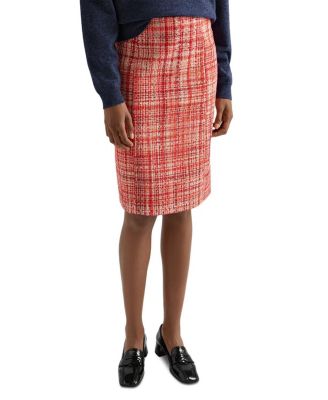  Tweed Midi Skirt