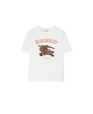 Girls' Knight Check Cotton T-shirt - Little Kid, Big Kid - Little Kid