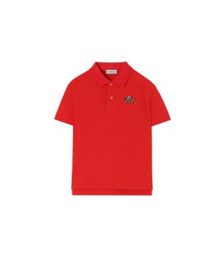 Boys' Knight Check Cotton Polo Shirt - Little Kid, Big Kid - Little Kid