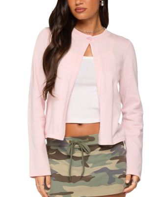  Jenie Split Front Knit Cardigan