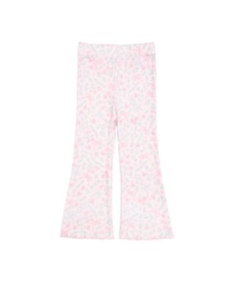Girls' Bow & Bloom Print Flare Legging - Baby, Little Kid