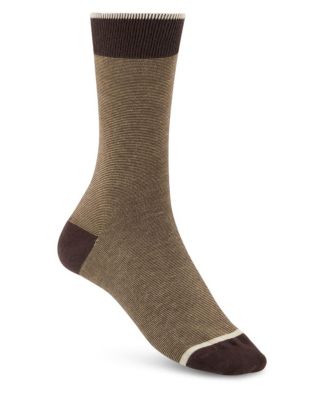  Striped Cotton Blend Socks