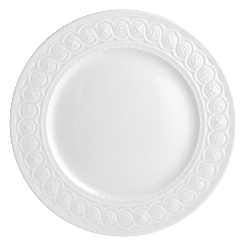 Bernardaud Louvre Dinner Plate in White