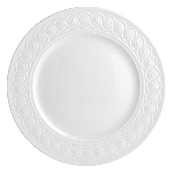Shop Bernardaud Louvre Dinner Plate In White