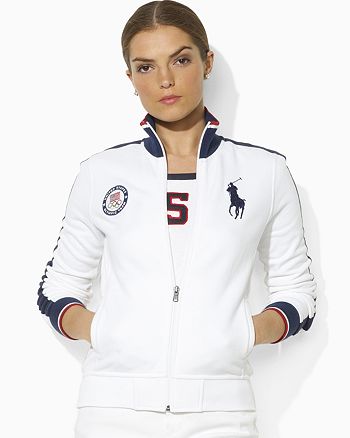 Ralph Lauren Ralph Lauren Team USA Olympic Collection Full Zip Fleece ...