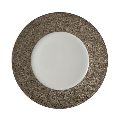 Ecume Platinum Dinner Plate