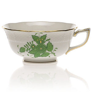Shop Herend Chinese Bouquet Teacup In Green