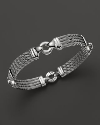 Charriol - Charriol Gentlemen's Collection Nautical Cable Station Bracelet