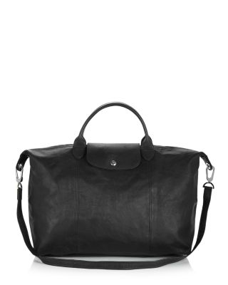 longchamp leather satchel