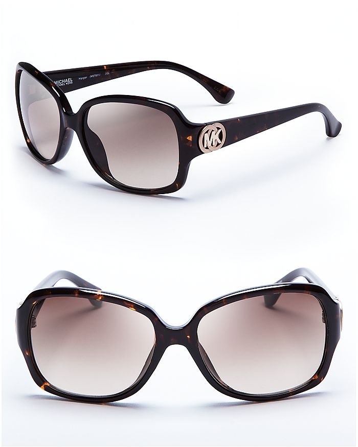 Michael Kors - Women's Square Logo Sunglasses