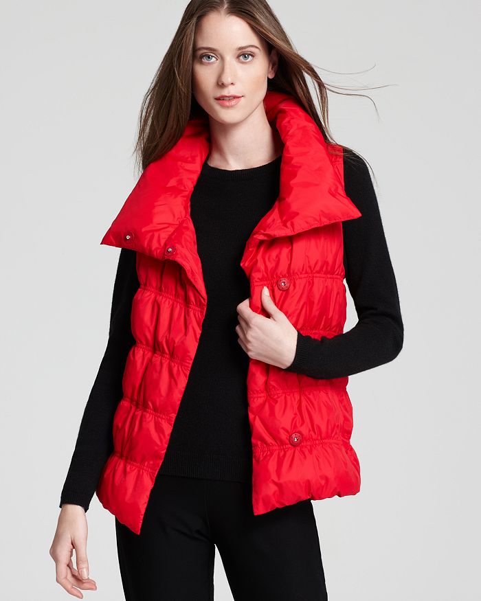 Eileen fisher down vest 2025