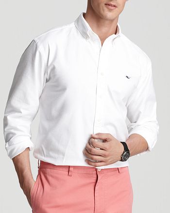 Vineyard Vines Oxford Whale Classic Fit Button Down Shirt