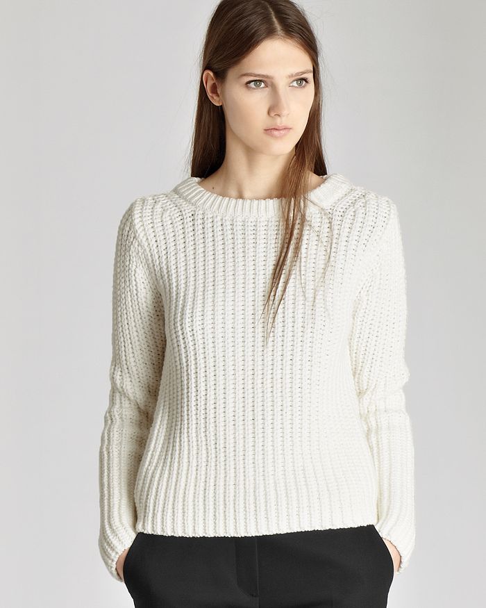 REISS Sweater - Davidson Chunky Rib | Bloomingdale's