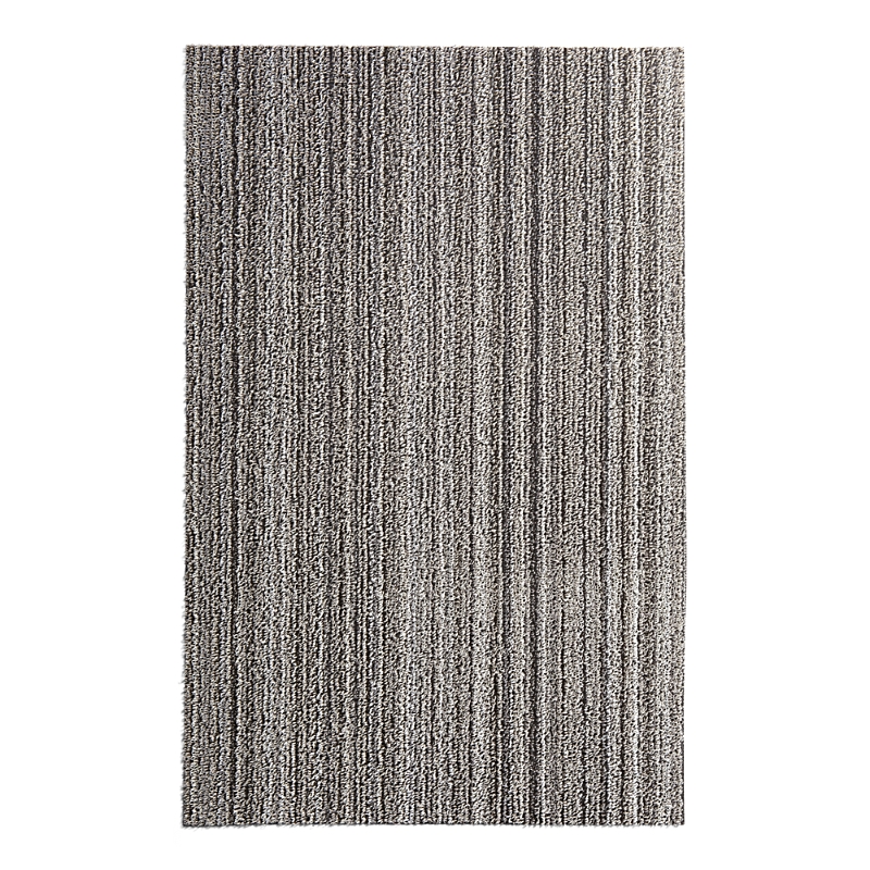 Chilewich Skinny Stripe Shag Big Mat, 36 X 60 In Birch