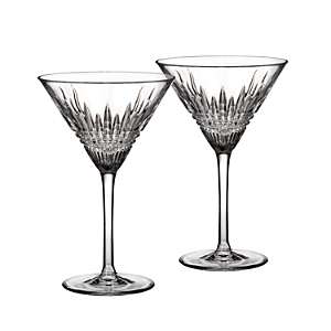 Shop Waterford Lismore Diamond Martini Glasses, Set Of 2