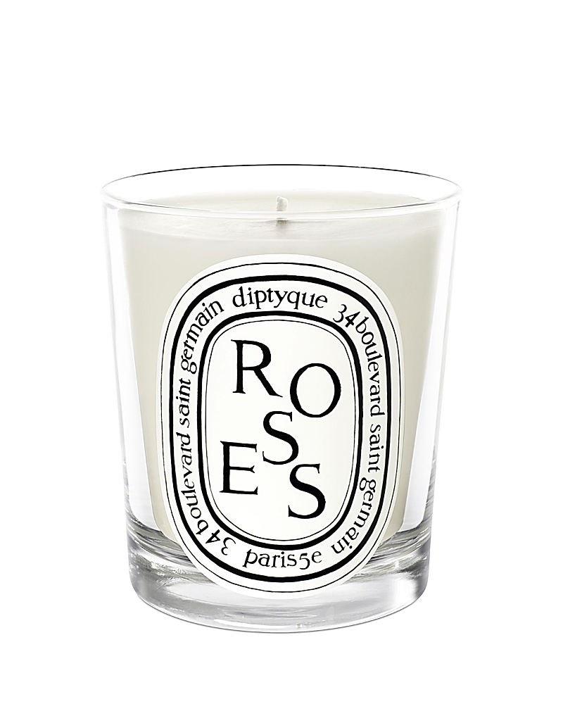 Diptyque Rose Scented Candle, 6.5 Oz. In White