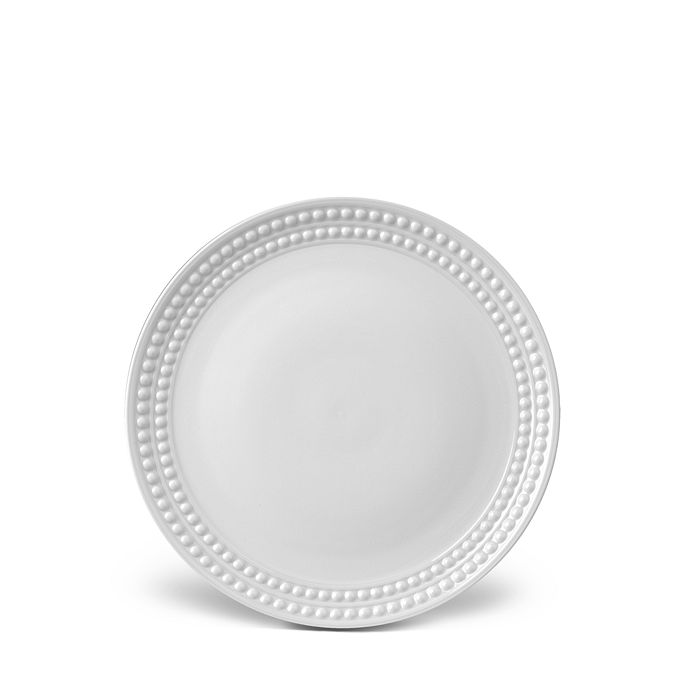Shop L'objet Perlee White Dinner Plate