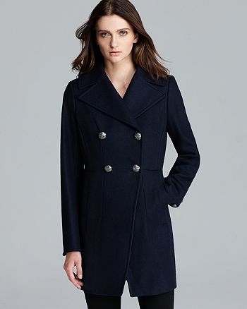 DKNY Coat - Taylor Double Breasted Military | Bloomingdale's