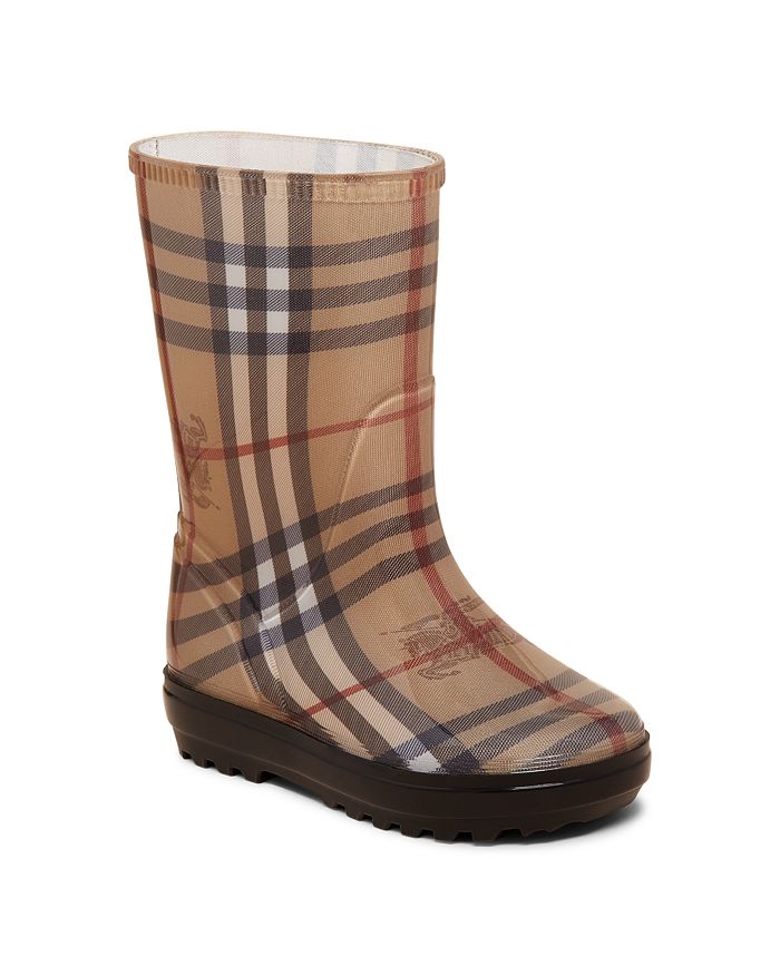 Adorable Rainwear: Burberry Rain Boots for Toddlers