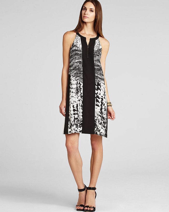 Bcbgmaxazria colorblock shift dress sales