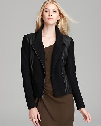 DKNY Asymmetric Zip Jacket | Bloomingdale's